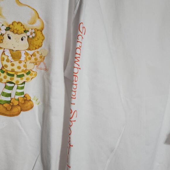 strawberry shortcake playing instruments sweatshirt women's size large - Picture 4 of 6